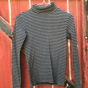 Striped Turtleneck